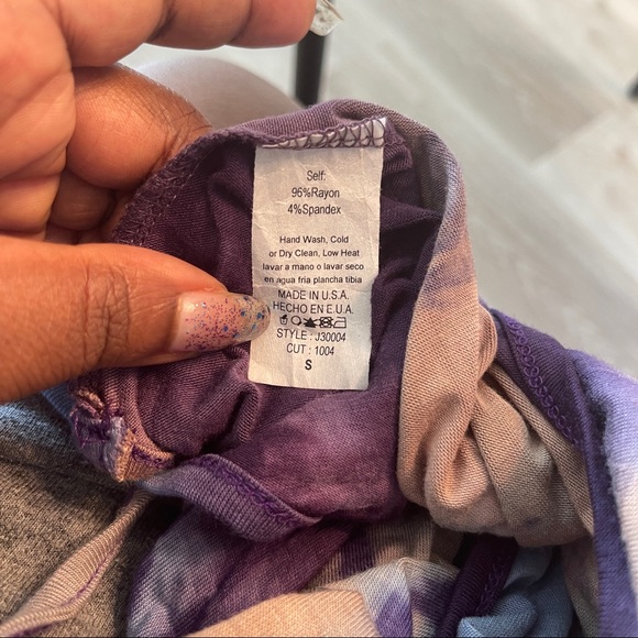Laqueen | Multi-color Tie Dye Jumpsuit Size Small - Picture 7 of 7